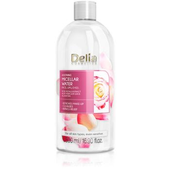Delia Cosmetics Micellar Water Rose Petals Extract kojąco-oczyszczający płyn micelarny 500 ml