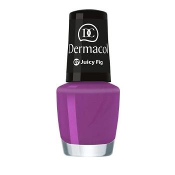 Dermacol Nail Polish Mini Summer Collection 5 ml lakier do paznokci dla kobiet 07 Juicy Fig