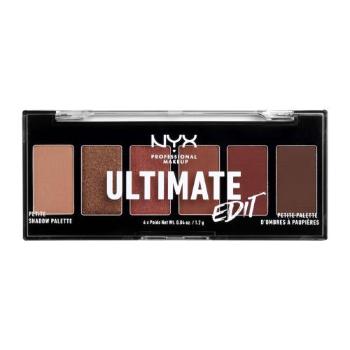 NYX Professional Makeup Ultimate Edit 7,2 g cienie do powiek dla kobiet 01 Warm Neutrals