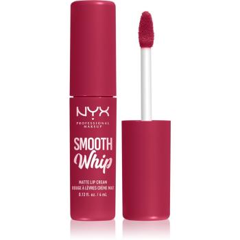 NYX Professional Makeup Smooth Whip Matte Lip Cream jedwabista pomadka o działaniu wygładzającym odcień 08 Fuzzy Slippers 4 ml