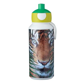MEPAL Butelka do picia Pop-up Campus 400 ml - Animal Planet Tiger