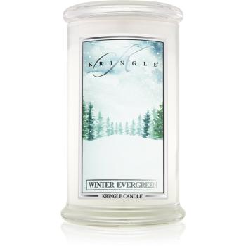Kringle Candle Winter Evergreen świeczka zapachowa 624 g