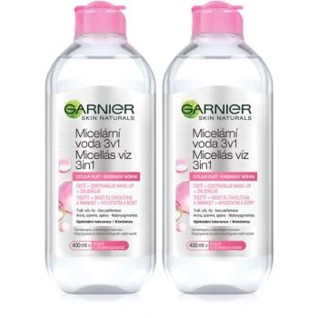 Garnier Skin Naturals woda micelarna dla cery wrażliwej 2x400 ml