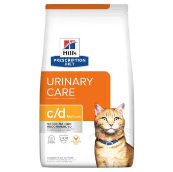 HILL'S Prescription Diet Urinary Care C/D Multicare Feline Chicken 3 kg dla kota z wrażliwym układem moczowym