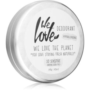We Love The Planet You Love Staying Fresh Naturally So Sensitive organiczny kremowy dezodorant do skóry wrażliwej 48 g