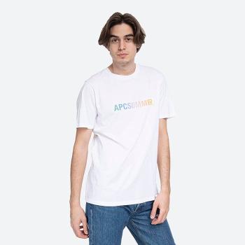 Koszulka męska A.P.C. T-Shirt Viktor COELN-H26006 BLANC