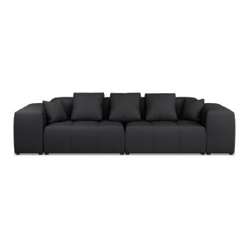 Czarna sofa 320 cm Rome - Cosmopolitan Design