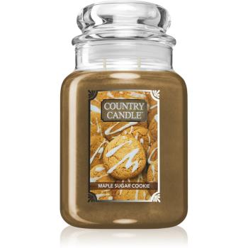 Country Candle Maple Sugar & Cookie świeczka zapachowa 680 g