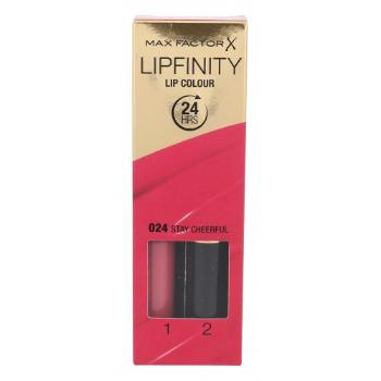 Max Factor Lipfinity Lip Colour 4,2 g pomadka dla kobiet 024 Stay Cheerful