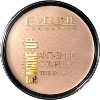 Eveline Cosmetics Art Make-Up lekki kompaktowy podkład w pudrze z matowym wykończeniem odcień 34 Medium Beige 14 g