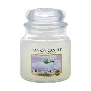 Yankee Candle Fluffy Towels 411 g świeczka zapachowa unisex