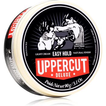 Uppercut Deluxe Easy Hold lekki krem do stylizacji do włosów dla mężczyzn 90 g