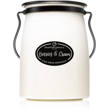 Milkhouse Candle Co. Creamery Berries & Cream świeczka zapachowa Butter Jar 624 g