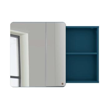 Ciemnoniebieska ścienna szafka łazienkowa z lustrem Tom Tailor Color Bath Large