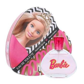 Barbie Barbie zestaw Edt 100 ml + Pudełeczko dla dzieci Uszkodzone pudełko