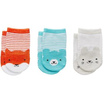 Petit Collage Baby Socks skarpety dla niemowląt 0+ 3 szt.