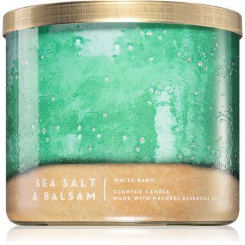 Bath & Body Works Sea Salt & Balsam świeczka zapachowa 411 g