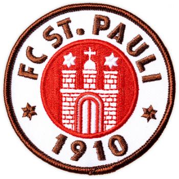 Logo St. Pauli Patch brązowe