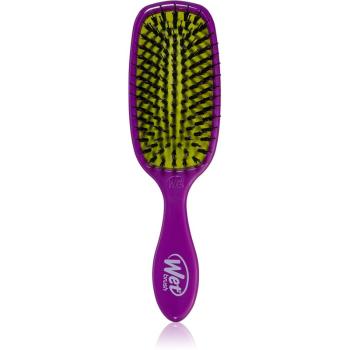 Wet Brush Shine Enhancer szczotka do nabłyszczania i zmiękczania włosów Purple