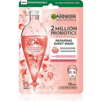 Garnier Skin Naturals jednorazowa maseczka do twarzy w płacie z probiotykami 22 g