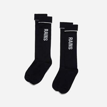 Skarpety Rains Logo Socks 2-pack 20250 BLACK