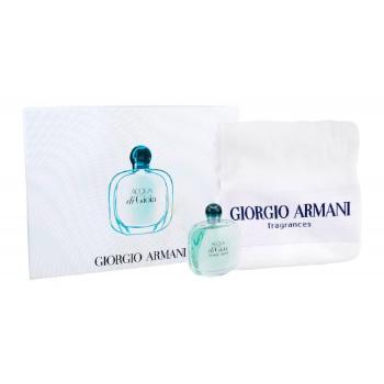 Giorgio Armani Acqua di Gioia zestaw Edp 100 ml + Ręcznik dla kobiet Uszkodzone pudełko