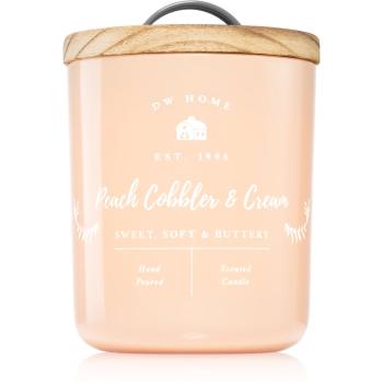 DW Home Farmhouse Peach Cobbler & Cream świeczka zapachowa 241 g