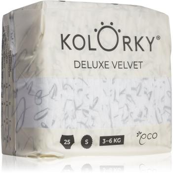 Kolorky Deluxe Velvet Love Live Laugh rozmiar S 3-6 Kg 25 szt.