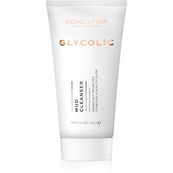 Revolution Skincare Glycolic Acid Mud błoto do doskonałego oczyszczania skóry 150 ml