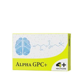 4+ NUTRITION Alpha GPC+ - 30caps.Stymulatory i neurotransmitery > Koncentracja i nauka