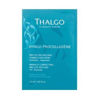 Thalgo Hyalu-Procollagéne Wrinkle Correcting Pro Eye Patches 8 szt żel pod oczy dla kobiet Uszkodzone pudełko