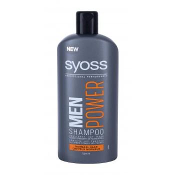 Syoss Men Power Shampoo 500 ml szampon do włosów dla mężczyzn