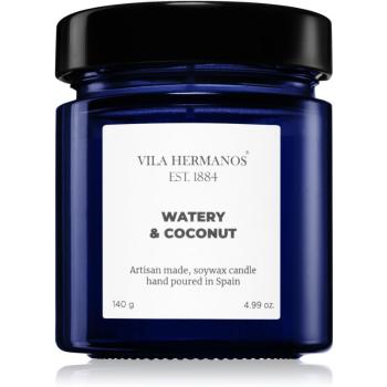 Vila Hermanos Apothecary Cobalt Blue Watery & Coconut świeczka zapachowa 140 g