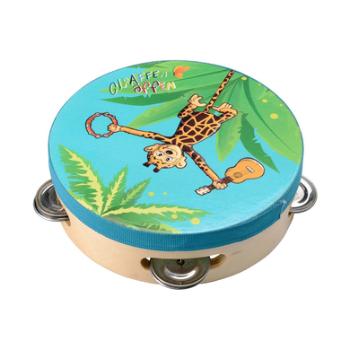 beluga Giraffe Monkey Tambourine