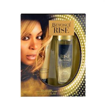Beyonce Rise zestaw 75ml Deodorant + 75ml Balsam dla kobiet Uszkodzone pudełko