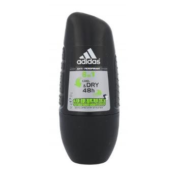 Adidas 6in1 Cool & Dry 48h 50 ml antyperspirant dla mężczyzn