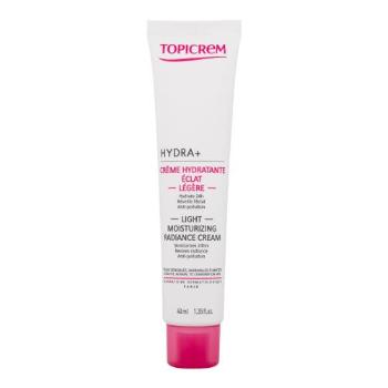 Topicrem HYDRA+ Light Moisturizing Radiance Cream 40 ml krem do twarzy na dzień unisex