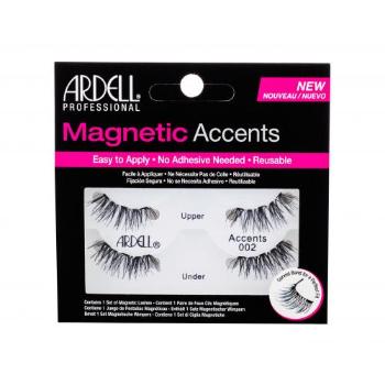 Ardell Magnetic Accents 002 1 szt sztuczne rzęsy dla kobiet Black