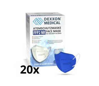 DEXXON MEDICAL Respirator FFP2 NR granatowy 20 szt.