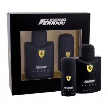 Ferrari Scuderia Ferrari Black zestaw Edt 125 ml + Edt 30 ml dla mężczyzn Uszkodzone pudełko