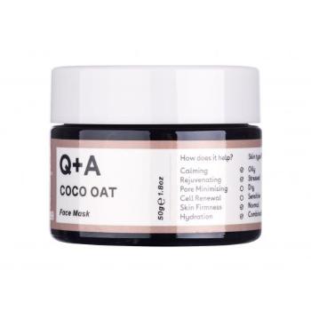 Q+A Coco Oat 50 g maseczka do twarzy dla kobiet