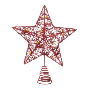Gwiazda na choinkę w czerwonym kolorze Unimasa Star