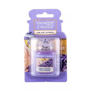 Yankee Candle Lemon Lavender Car Jar 1 szt zapach samochodowy unisex