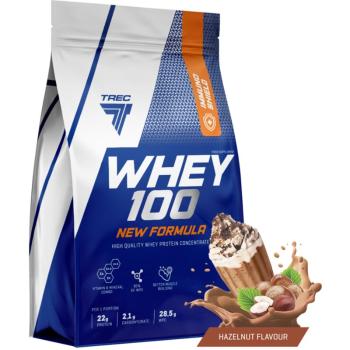 Trec Nutrition Whey 100 New Formula białko serwatkowe smak Hazelnut 700 g