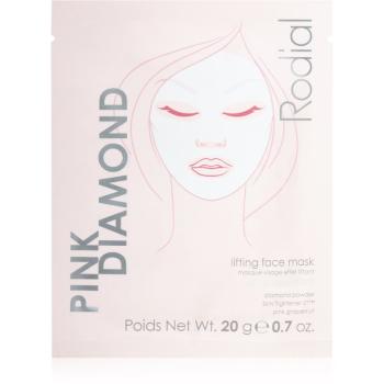 Rodial Pink Diamond Lifting Face Mask maseczka liftingująca płócienna do twarzy 4x1 szt.
