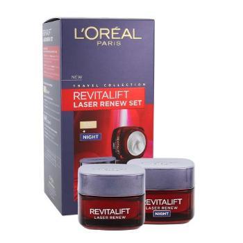 L'Oréal Paris Revitalift Laser Renew zestaw Krem na dzień 50 ml + Krem na noc 50 ml dla kobiet