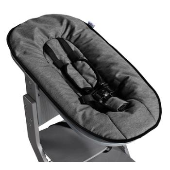 tiSsi® Leżaczek na krzesło do karmienia tiSsi grey - antracyt