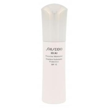 Shiseido Ibuki Protective Moisturizer SPF15 75 ml krem do twarzy na dzień dla kobiet Uszkodzone pudełko