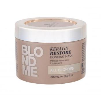 Schwarzkopf Professional Blond Me Keratin Restore 200 ml maska do włosów dla kobiet