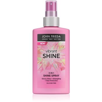 John Frieda Vibrant Shine wielofunkcyjny spray do włosów do nabłyszczania i zmiękczania włosów 150 ml